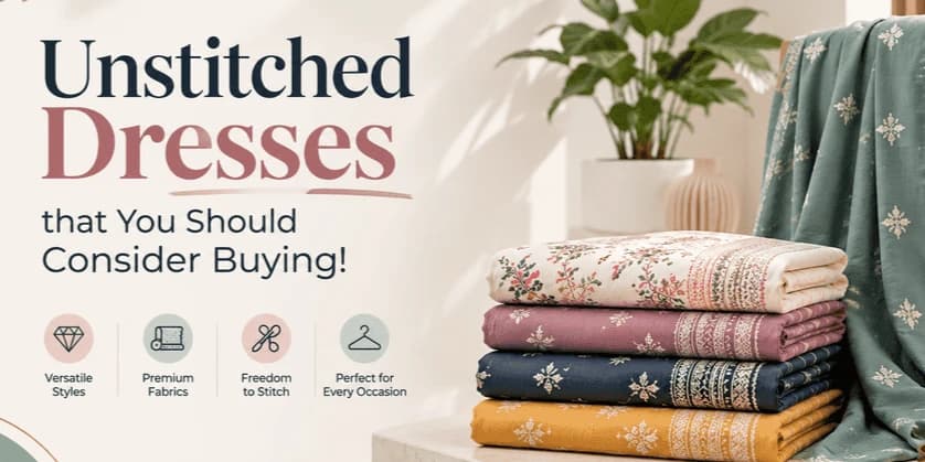 Unstitched dresses that you should consider buying!