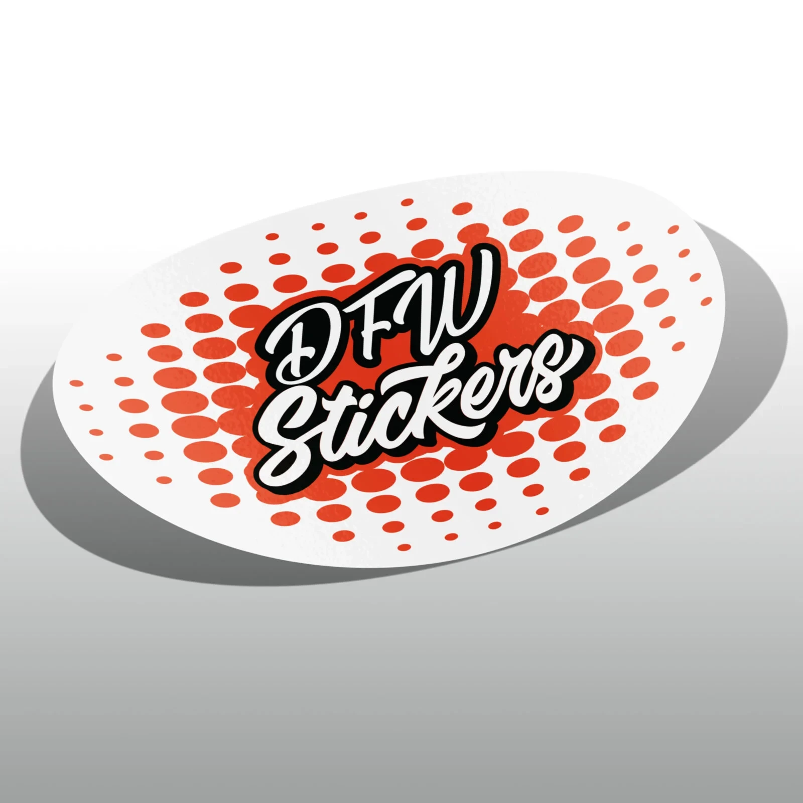 Custom Oval Decals That Build Strong Brand Visibility